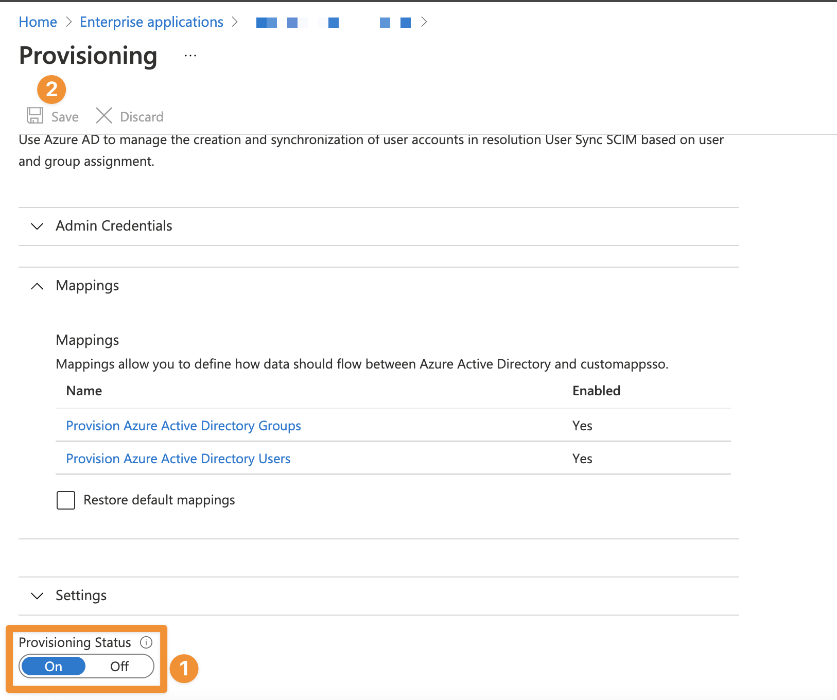 provisioning_on